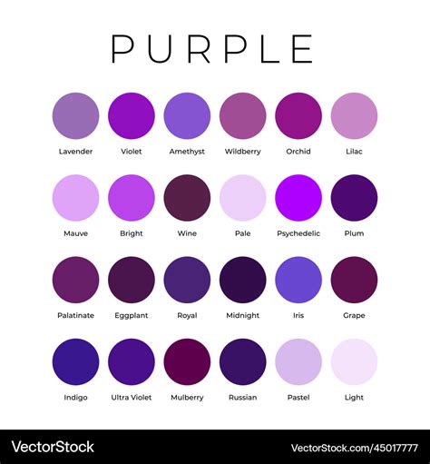 Shades Of Purple Color Palette Swatches Purple Colour Shades Purple | The Best Porn Website