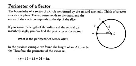 geometry - What is the perimeter of a sector? - Mathematics Stack Exchange