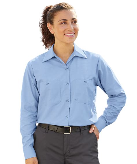 Women's MIMIX™ Ripstop Work Shirts for Company Uniform Programs