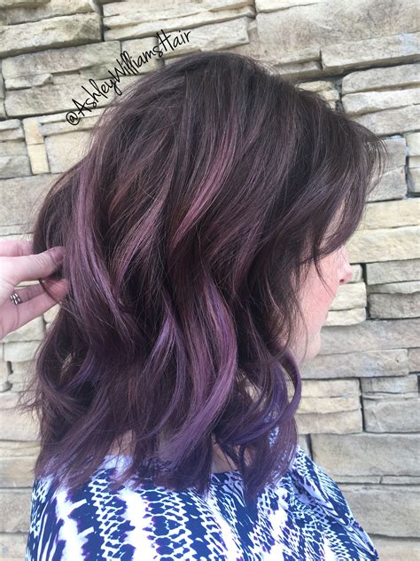 Ombre dark purple hair - iiDer