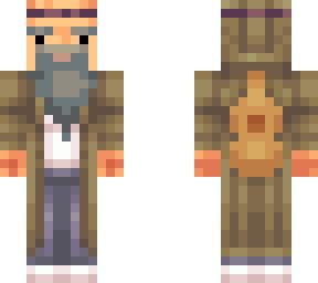 The Hobo from Cash and Nico | Minecraft Skin