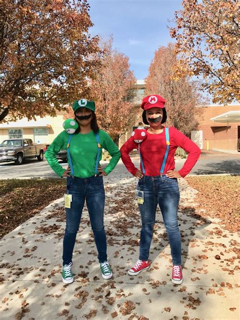 Mario and Luigi costume | Mario costume, Luigi halloween costume, Mario halloween costumes