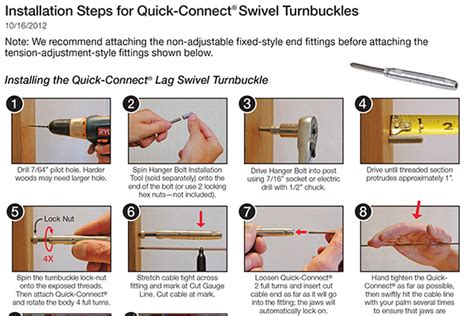 CableRail Quick-Connect® Swivel Turnbuckle Fittings Installation | JLC Online