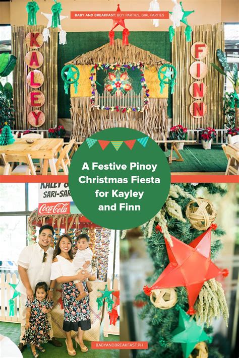 Pinoy Christmas Fiesta Party | Philippines Mommy Family Blog | Christmas fiesta, Fiesta theme ...