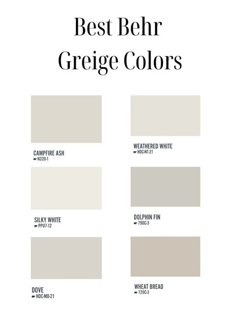 2024 Best greige Paint Colors | Greige paint colors, Greige paint, Paint colors for living room