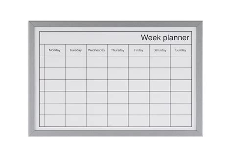 Magnetic Board Weekly Planner | The Organised Store