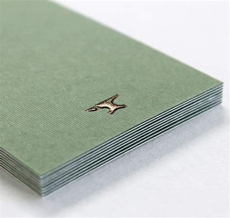 Foil embossed business cards | Embossed business cards, Luxury business cards, Printing business ...