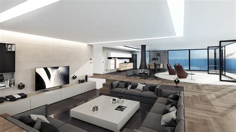 ultra modern house interior