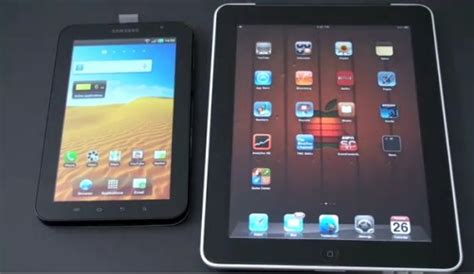 Apple iPad VS Samsung Galaxy Tab