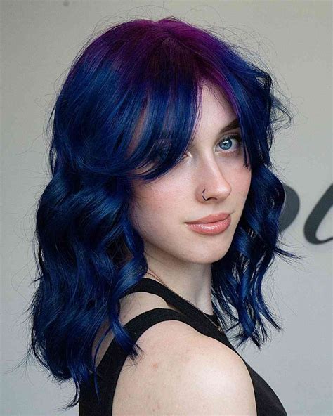 Blue And Purple Hair Color