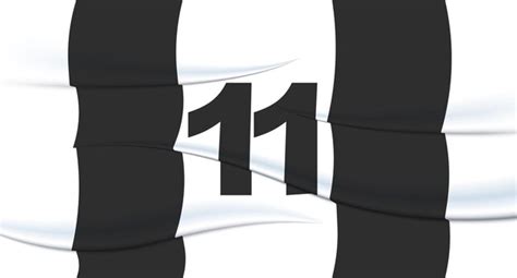 Premium Vector | White footballer's number on a football jersey 11 Numbered print Sports tshirt ...