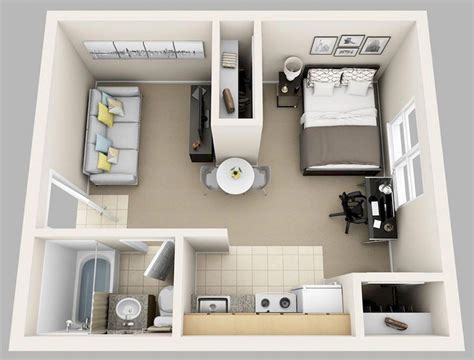 Mini Apartment Floor Plans - floorplans.click