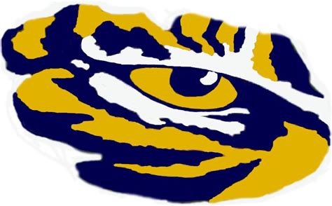 Clip Art Lsu Tiger Eye Logo | Liz Norton