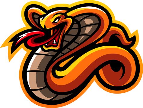 Cobra esport mascot logo By Visink | TheHungryJPEG