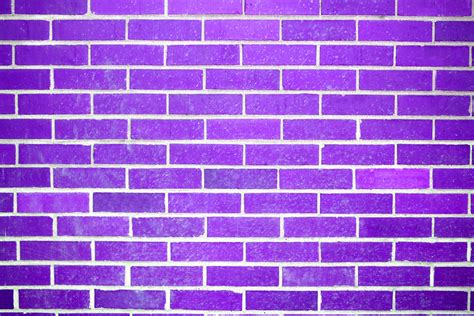 Purple Brick Wall Texture – Photos Public Domain