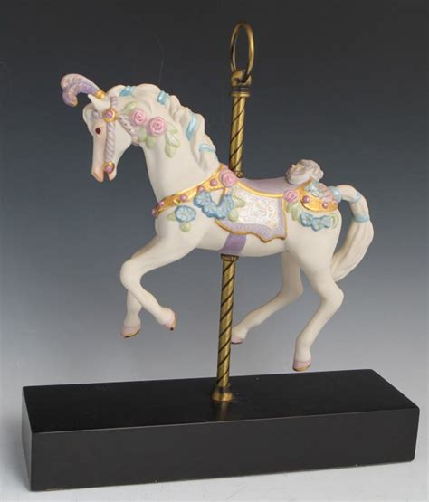 CYBIS PORCELAIN CAROUSEL HORSE #39 - Mar 09, 2013 | Manor Auctions in FL