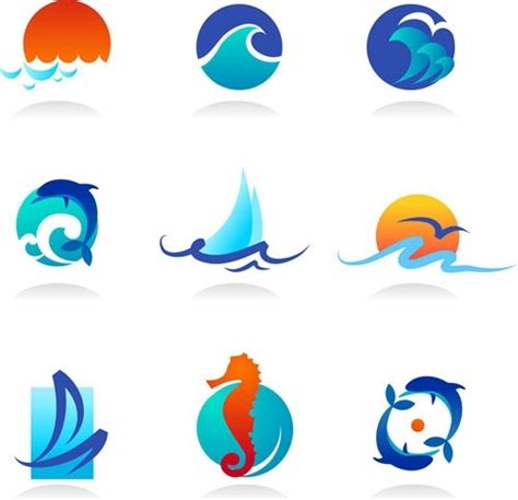 Vector sea waves cartoon free vector download (24,687 Free vector) for commercial use. format ...