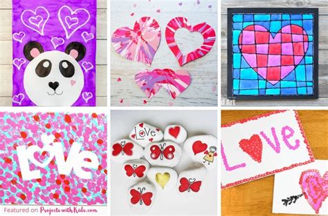 35 Awesome Valentine's Day Painting Ideas | Projects with Kids