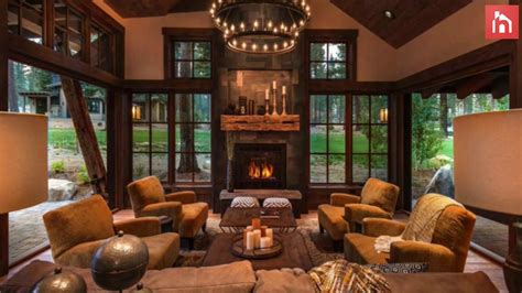 Rustic Living Room Decor Ideas Inspired By Cozy Mountain Cabins - The Home Decor Magazine