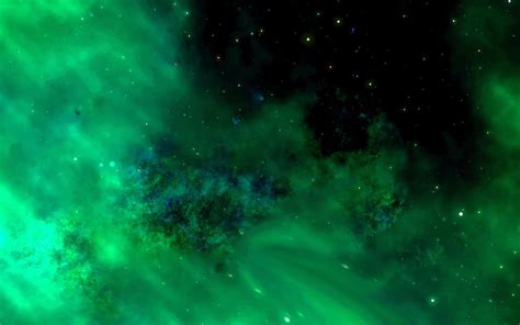 🔥 Download Wallpaper Space Universe Stars Galaxy by @vduarte | Green Galaxy Wallpapers ...