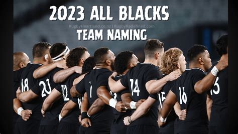 2023 All Blacks Squad Naming - RUGBY HEARTLAND