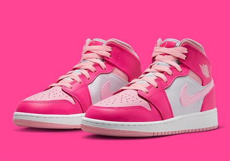 Air Jordan 1 Mid GS "Fierce Pink" FD8780-116 | SneakerNews.com