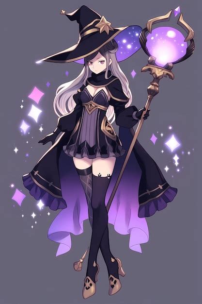 Premium AI Image | Witch Girl