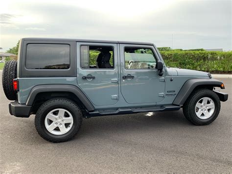 Used 2015 Jeep Wrangler Unlimited Sport For Sale ($24,900) | Legend Leasing Stock #823