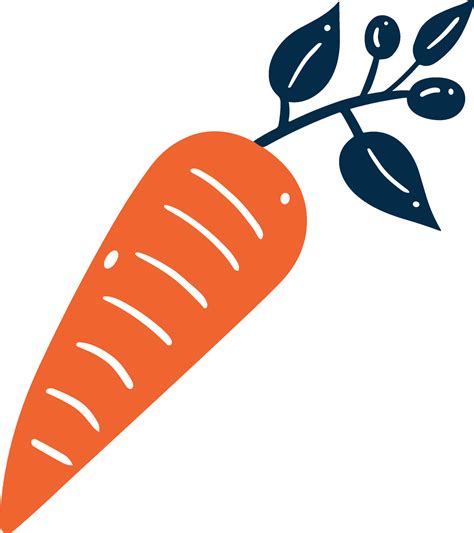 isolate carrot flat style on background 39862235 Vector Art at Vecteezy