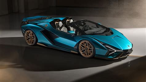 Lamborghini Sián Roadster 2020 5K 5 Wallpaper | HD Car Wallpapers | ID #15323