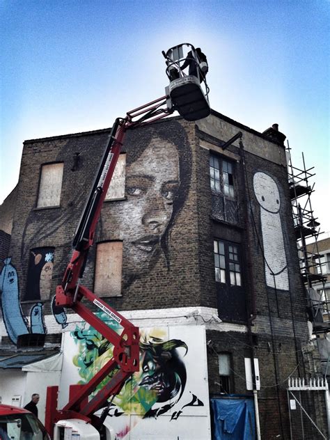 RONE New Street Art - East London, UK | StreetArtNews | StreetArtNews