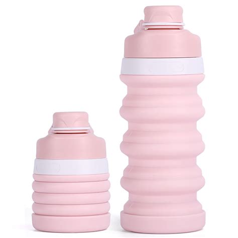 Collapsible Silicone water Bottle, Reusable Kids Water Bottles|collapsible silicone water bottle S