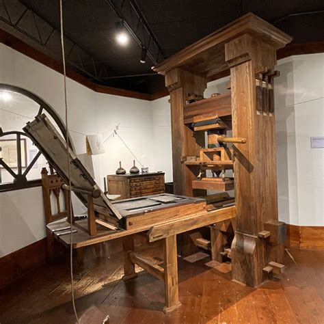 Collections of The Printing Museum | historic artifacts, vintage presses, and more