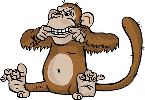 Monkey Funny Cartoon - ClipArt Best