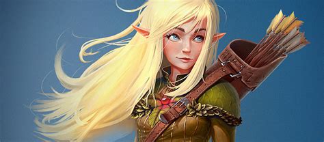 Elf & Elven Character Art Design Gallery