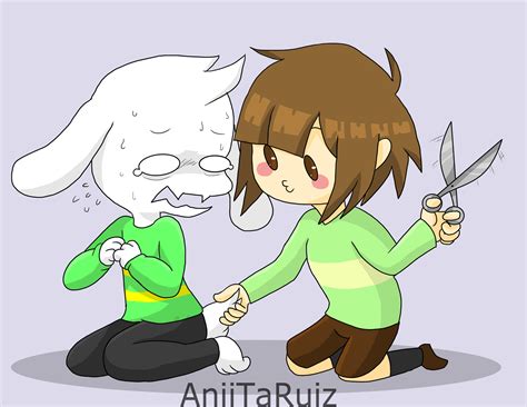 Asriel X Chara 2 by AniiTaRuiz on DeviantArt