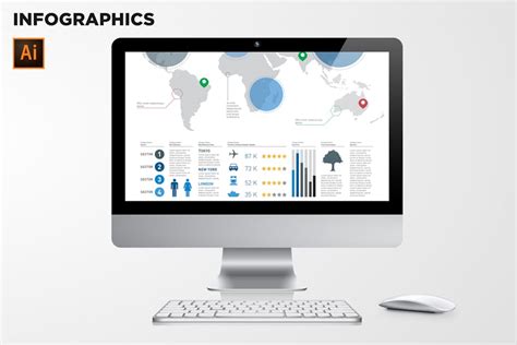 Pyramid Infographic Presentation Template - Design Template Place