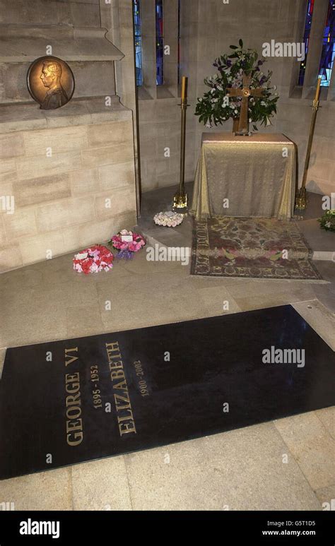 The george vi memorial chapel in st georges chapel hi-res stock photography and images - Alamy