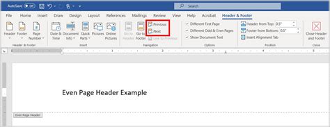 How to Insert Headers and Footers in Microsoft Word