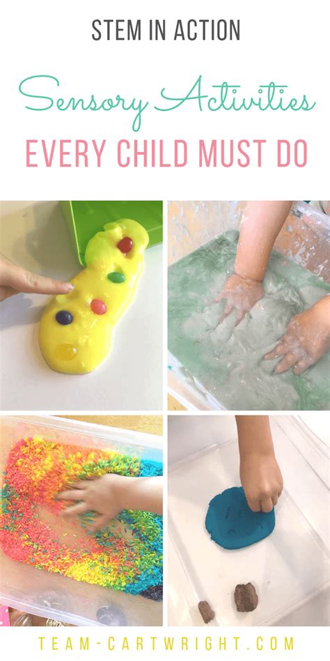 Simple Sensory Activities for Toddlers and Preschoolers - Team Cartwright