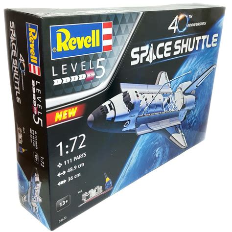 Revell 40th Anniversary NASA Space Shuttle Model Kit (Level 5) (Scale 1:72)