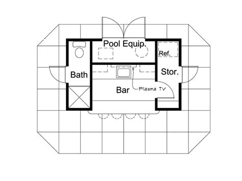 Pool House Cabana Floor Plans - floorplans.click