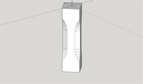 Chamfer to table leg - advice - SketchUp Community