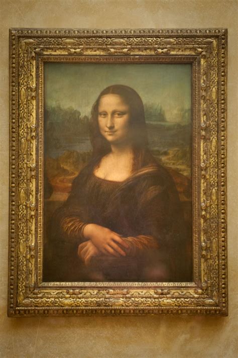 The Mona Lisa | Famous art, Da vinci painting, Mona lisa