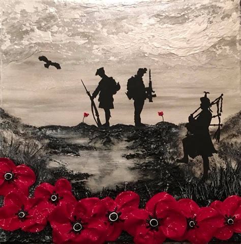 The Remembrance Collection - expressionist art by Jacqueline Hurley | Remembrance day ...