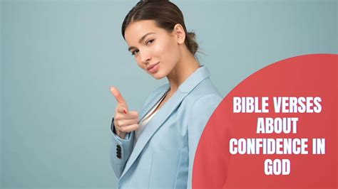 Bible Verses about Confidence in God - Bible Verses