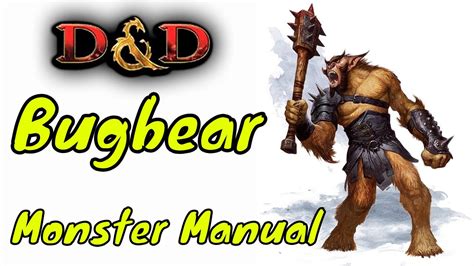 Bugbear Playable Race 5e - trueufile