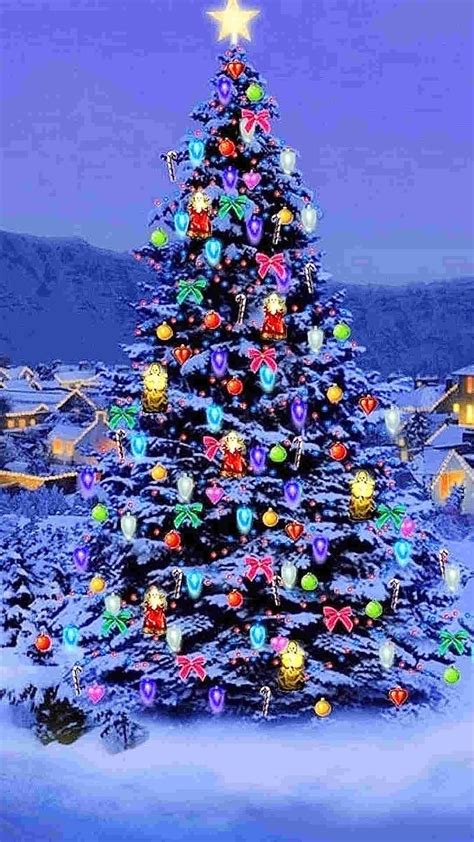 Christmas Tree Phone Wallpapers - Wallpaper Cave