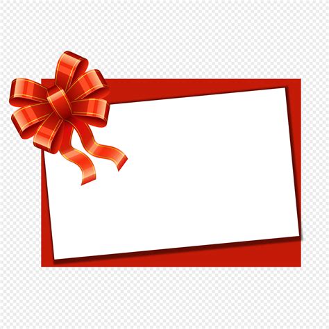 Blank holiday gift card vector material png image_picture free download 400489268_lovepik.com