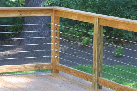 Deck Cable Railing Spacing / Stainless Steel Cable Railing Cable Railing Systems Cable Deck ...